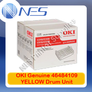 OKI Genuine 46484109 YELLOW Imaging Drum Unit for C532dn/MC573dn (30K)